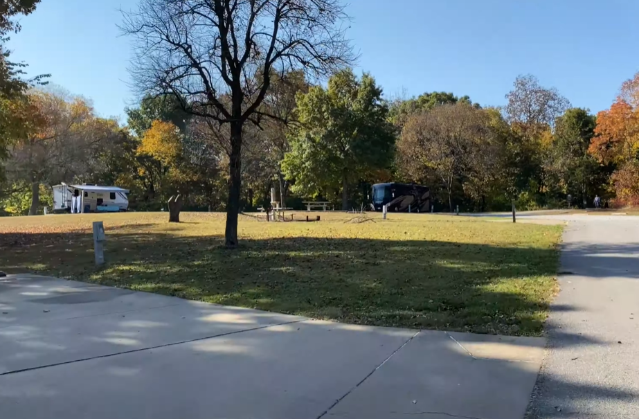 Why is Babler State Park a good place to RV?